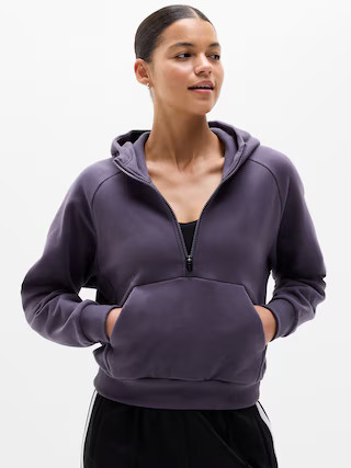 Forever Fleece 1/2 Zip Hoodie | Athleta