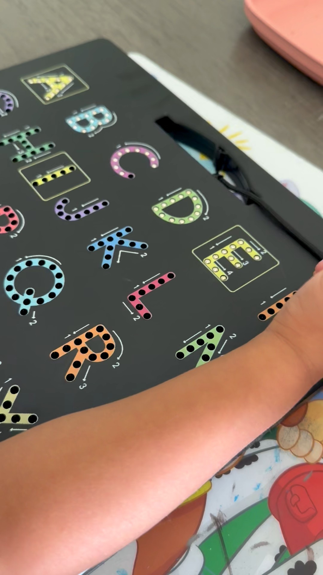 Magnetic alphabet tracing

#LTKKids #LTKFamily #LTKTravel