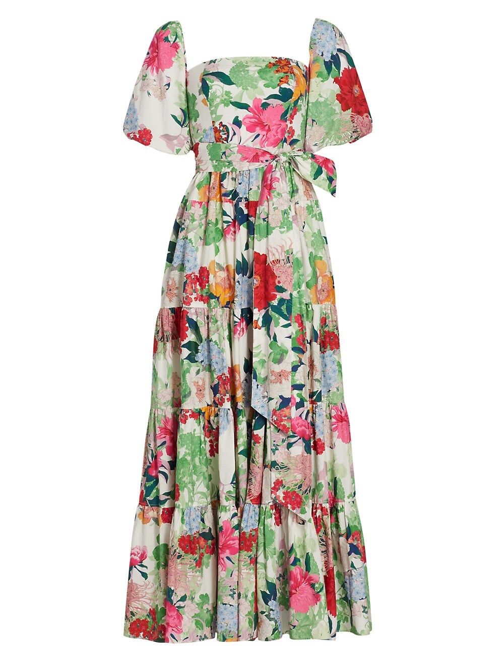 Wethersfield Belted Cotton Poplin Maxi Dress | Saks Fifth Avenue