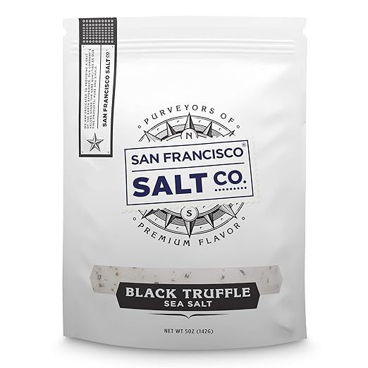 Italian Black Truffle Salt 5 oz. Resealable Pouch - San Francisco Salt Company | Amazon (US)