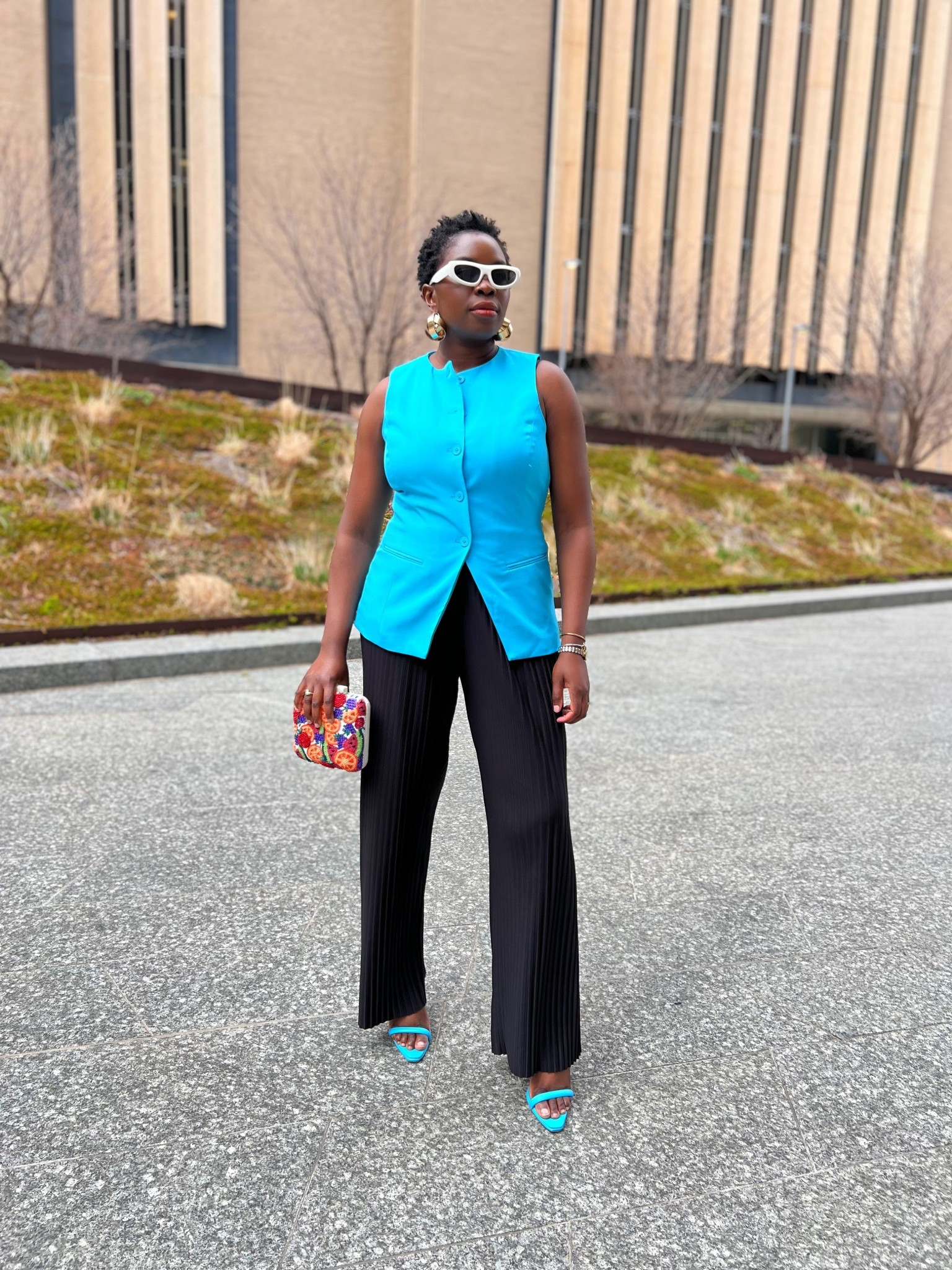 Suited vest for spring summer transition looks. 

#LTKWorkwear #LTKSeasonal