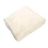 Hudson Baby Home Silky Plush Blanket, Cream Fleece, 50X60 in. (Throw) (59244) | Amazon (US)