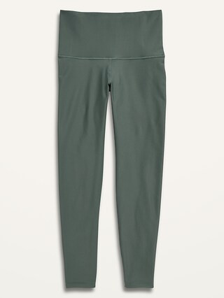 Extra High-Waisted PowerSoft Hidden Pocket 7/8-Length Leggings for Women | Old Navy (US)