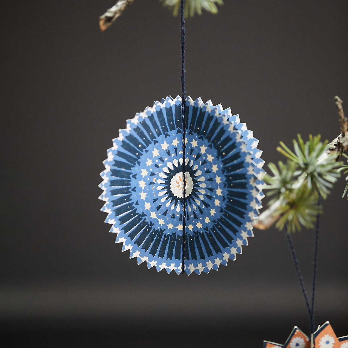 Party Paper Decorations, Set of 4 | Terrain