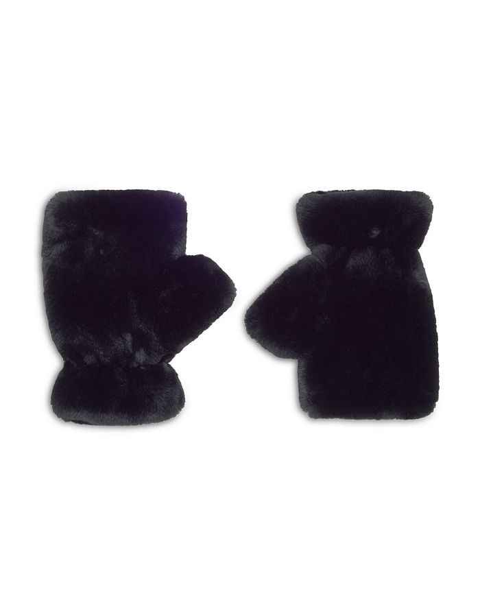 Ariel Faux Fur Fingerless Gloves | Bloomingdale's (US)