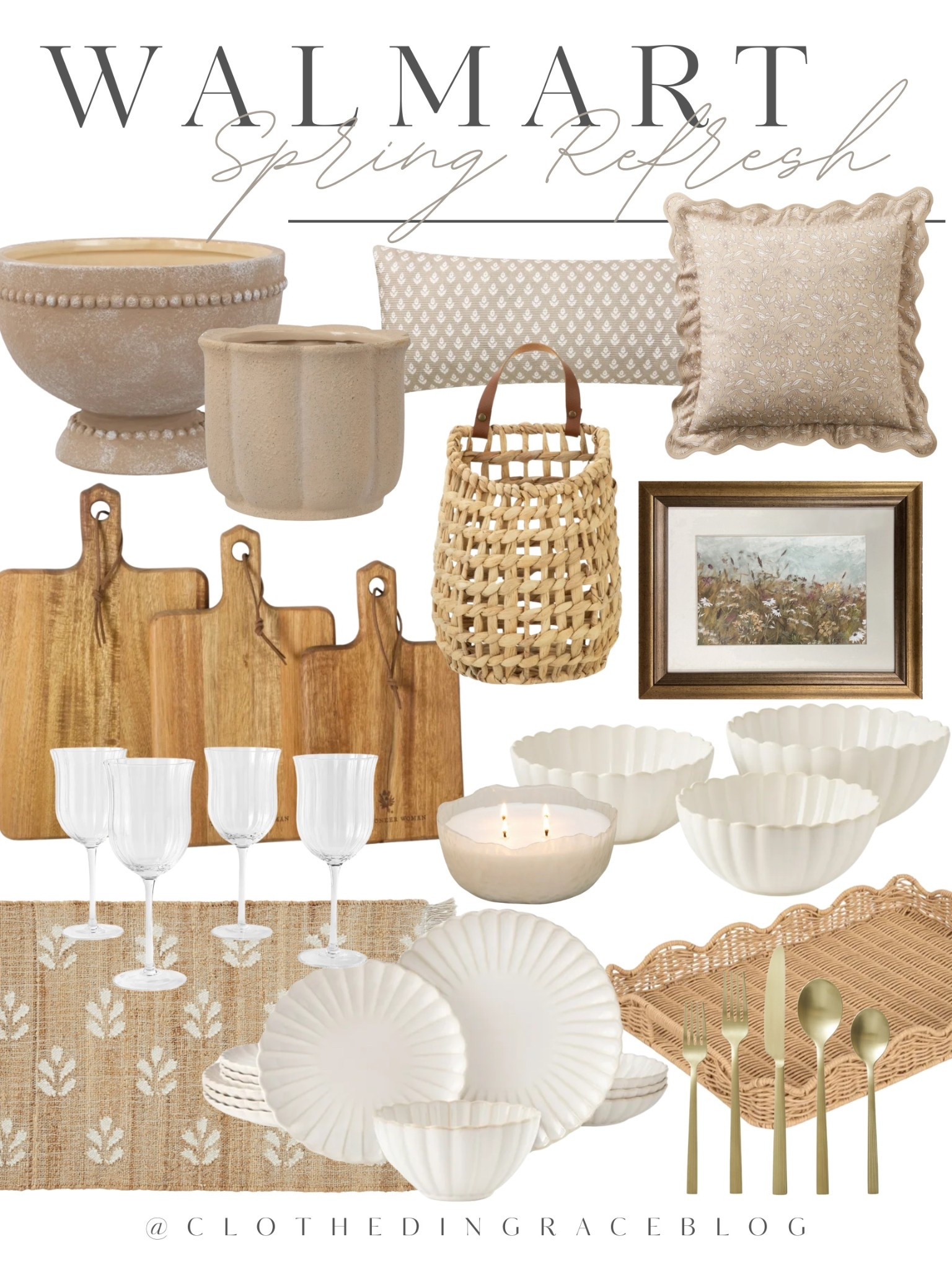 Walmart home finds for Spring 