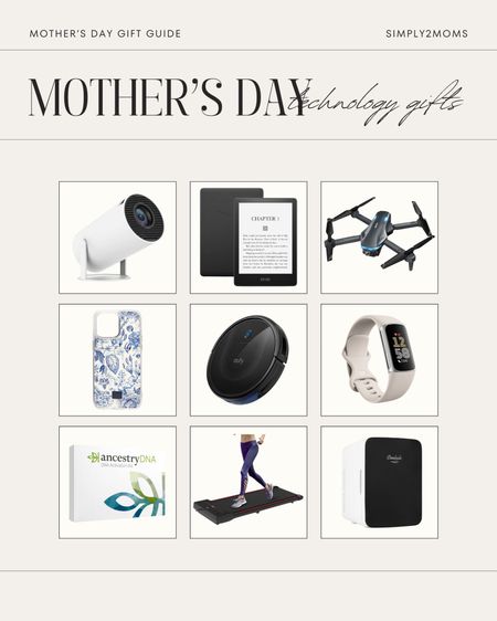Spoil your technology, loving mom for Mother’s Day with gifts she’ll enjoy. Find the perfect gift in our Mother’s Day gift guide. Choose from top picks including a portable mini projector, Amazon Kindle, paperwhite, drone with camera, robot vacuum, Fitbit fitness tracker, ancestry DNA kit, walking pad, and mini fridge. 

#LTKstyletip #LTKhome #LTKGiftGuide