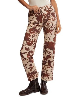 We The Free Risk Taker High Rise Printed Jeans in Tea Combo | Bloomingdale's (US)