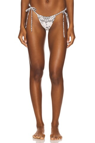 Montce Brasil Scrunch Bikini Bottom in Ivy Bandana from Revolve.com | Revolve Clothing (Global)