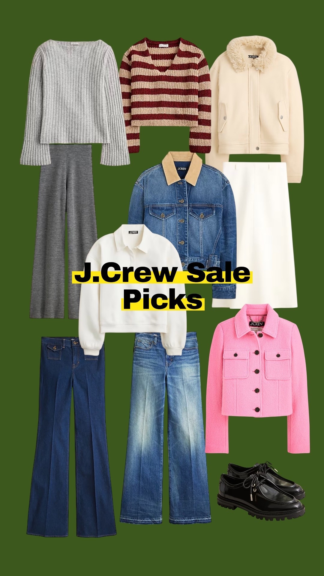 J.Crew sale picks ✨
I genuinely love J.Crew’s denim—the fit is just right, especially for petites. I’ve donated or passed along most of my jeans over the years, but J.Crew is always the one that stays in my closet.

#LTKFindsUnder100 #LTKOver40 #LTKSaleAlert