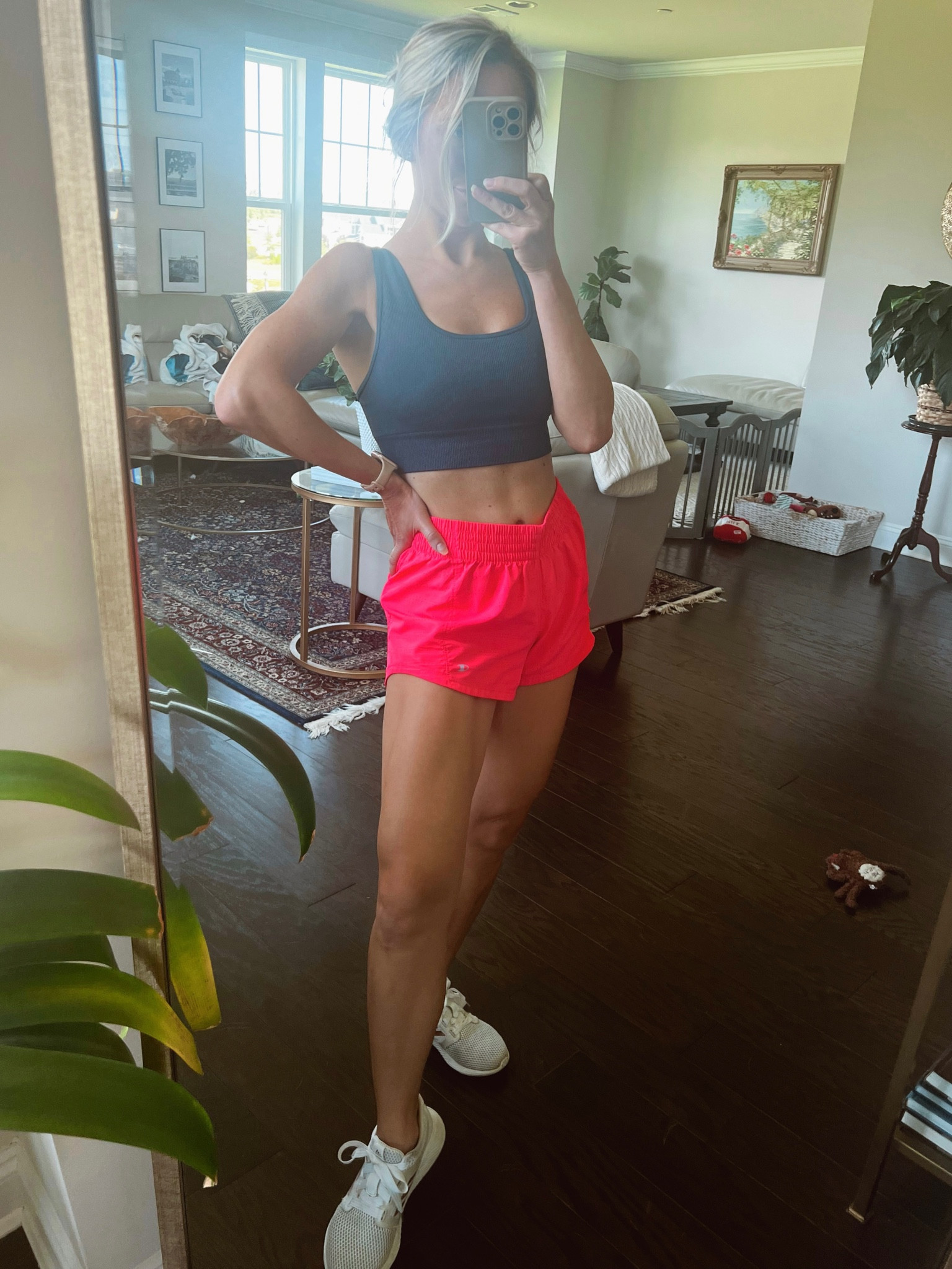 Obsessed with these Amazon highwaist running shorts!

#LTKU #LTKFitness #LTKunder50