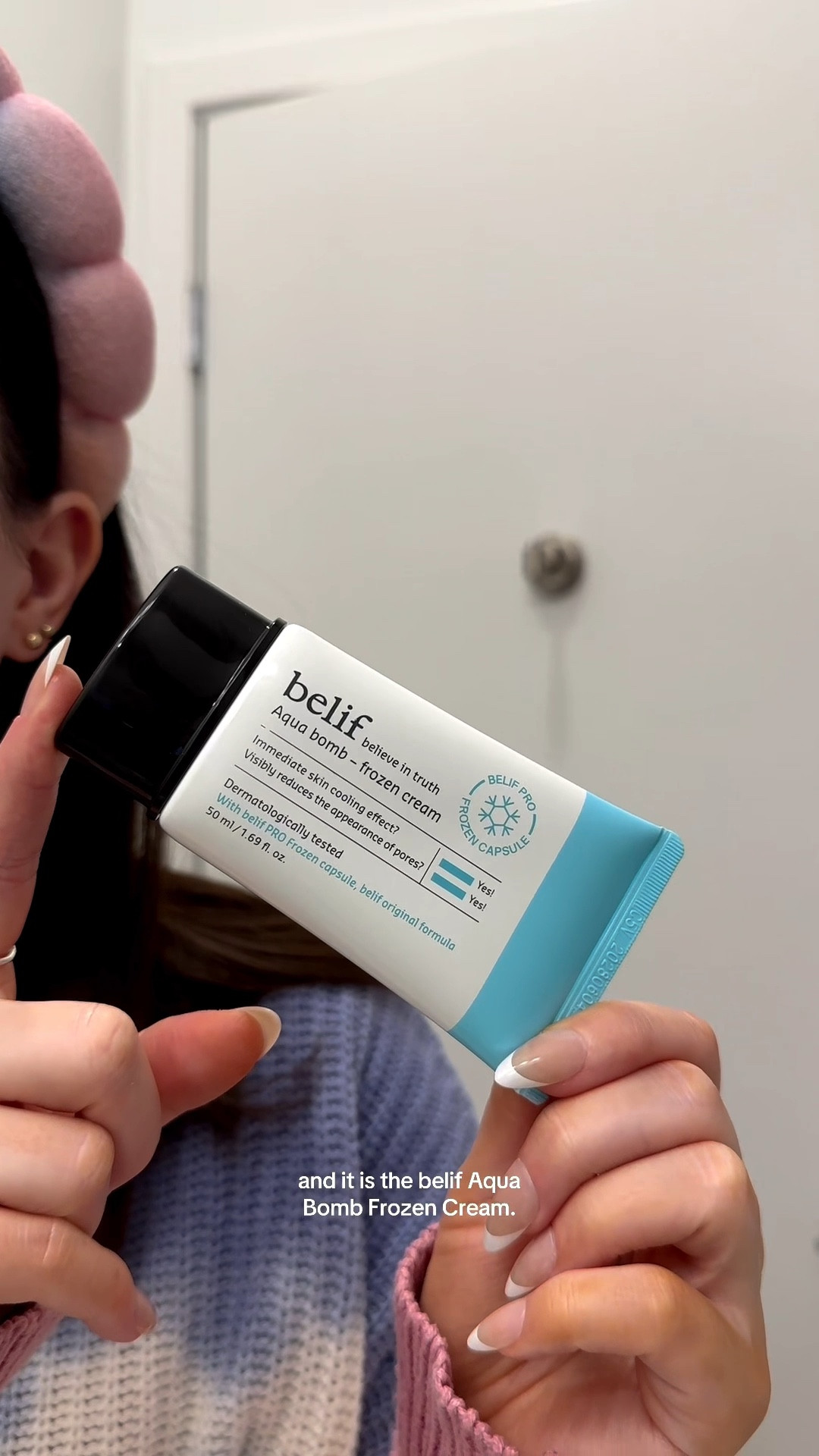 belif’s aqua bomb frozen cream is the perfect moisturize for the winter time! ❄️

#LTKBeauty #LTKSeasonal #LTKselfcare