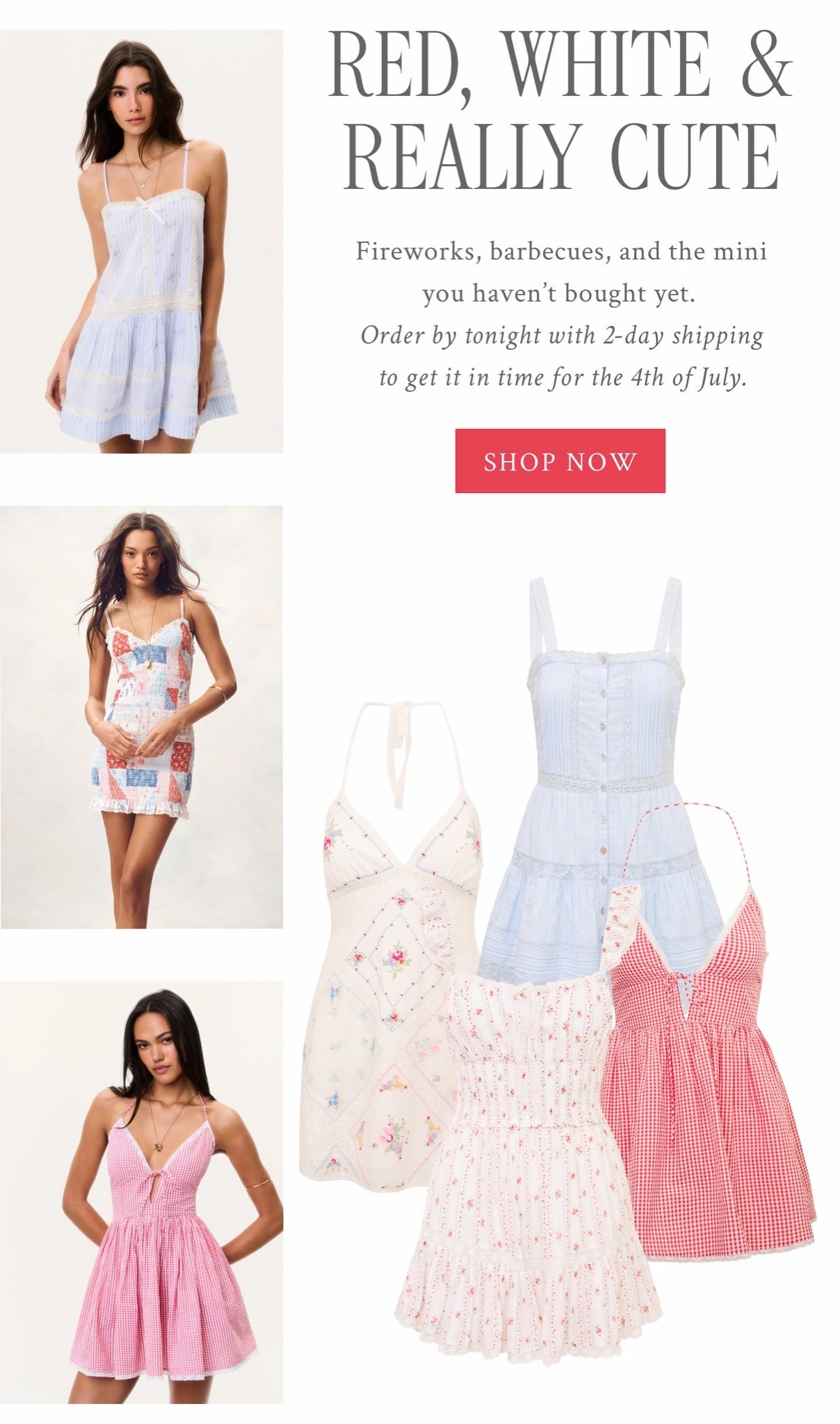 4th of july outfits from Love Shack Fancy!!

#LTKSeasonal #LTKTravel #LTKSwim