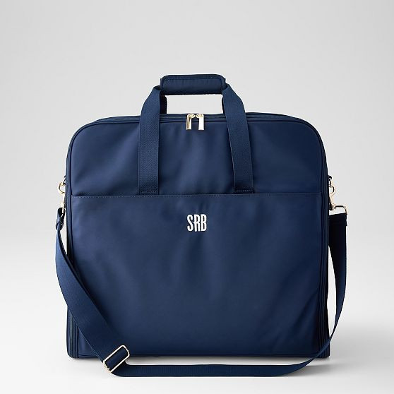 Terminal 1 Garment Boarding Bag, Navy | Mark and Graham
