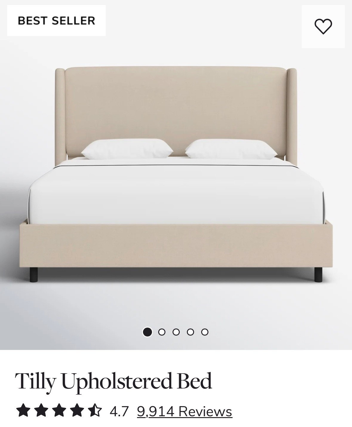 Just bought this new bed frame per multiple recs - stay tuned to hear how we like it, but has great reviews! 

Primary bedroom refresh / bed frame 

#LTKHome #LTKSpringSale #LTKSaleAlert