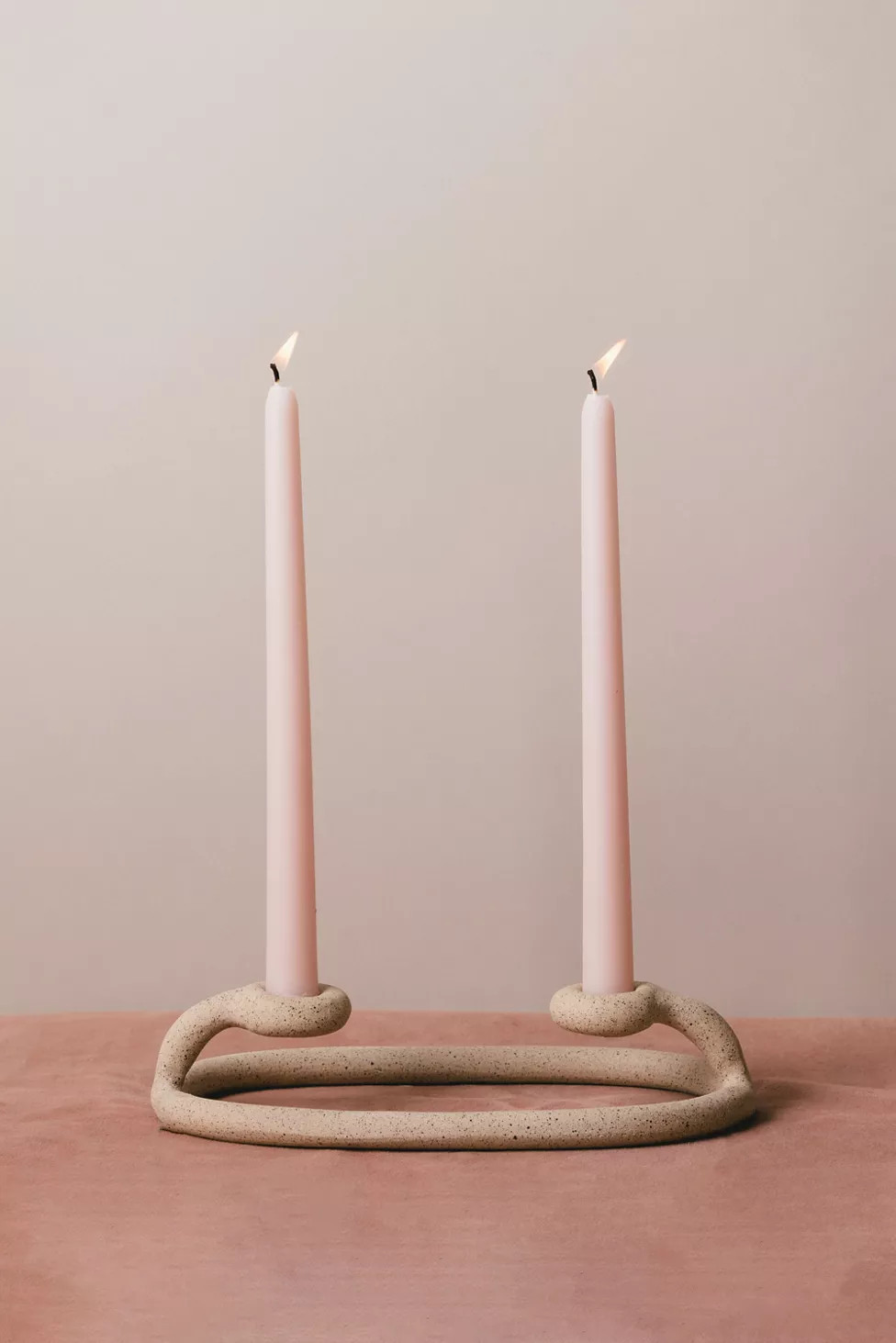 SIN Ceramic Duo Candlestick Holder | Urban Outfitters (US and RoW)