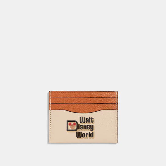 Disney X Coach Card Case With Walt Disney World Motif | Coach (US)