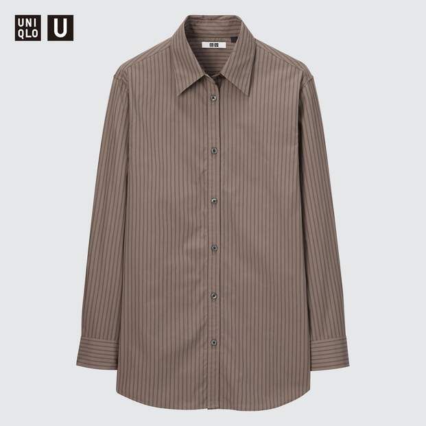 Uniqlo U Oversized Langarm Bluse | UNIQLO (DE)