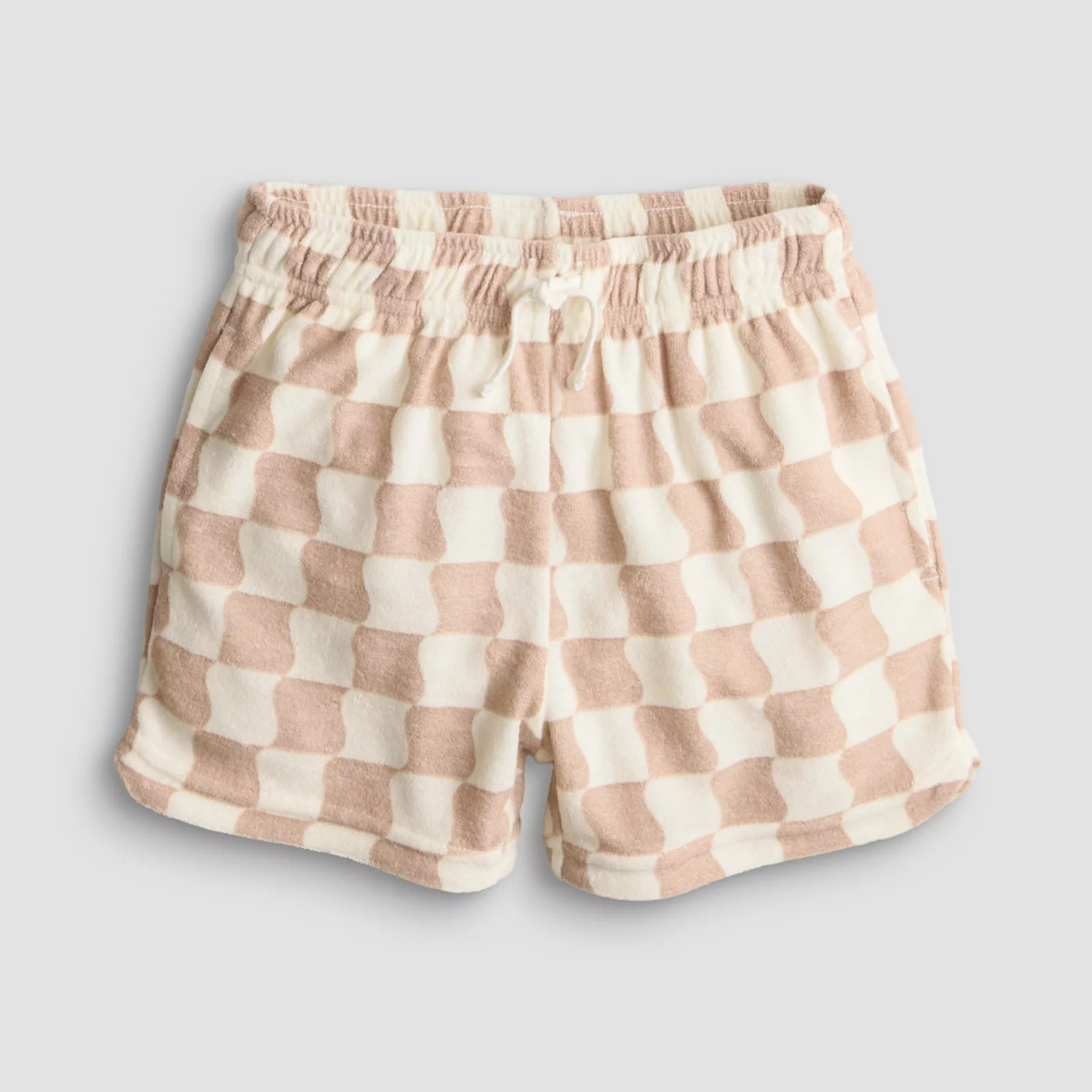 Baby & Toddler Boy Grayson Threads Kids The Label Drawstring Checkered Shorts, Toddler Boy's, Size: 2T, Off White | Kohl's