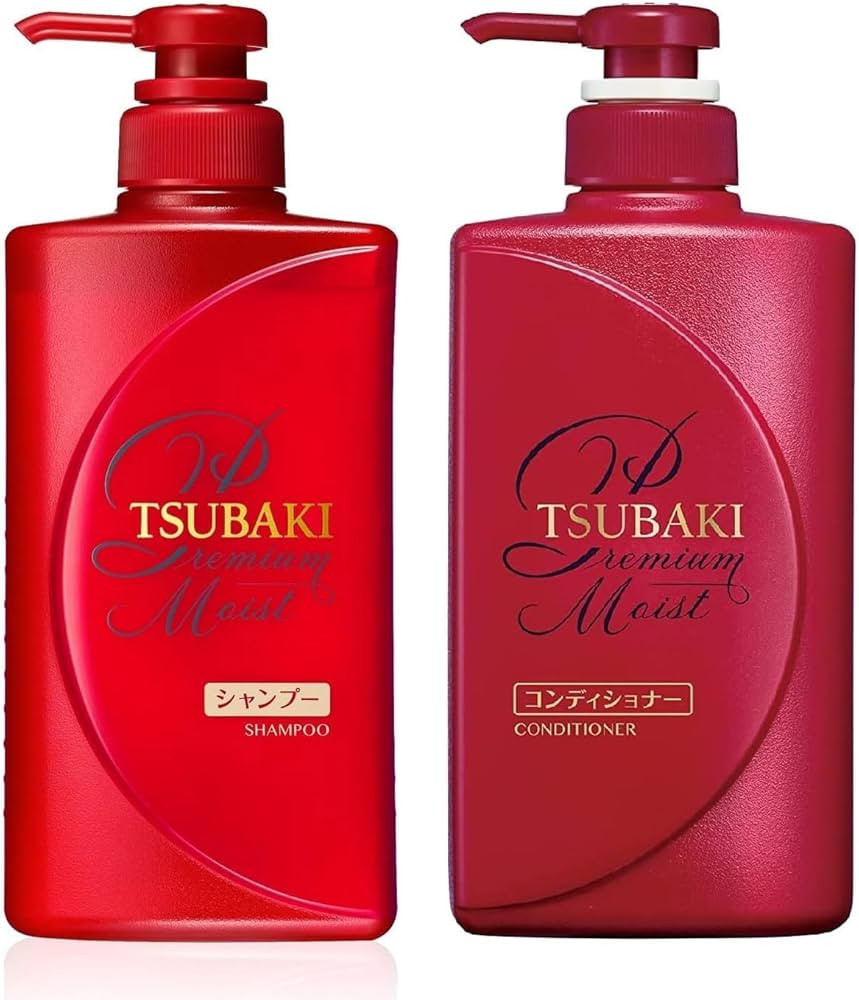 Conjunto úmido premium Tsubaki – Conjunto de xampu úmido premium e condicionador úmido premi... | Amazon (BR)