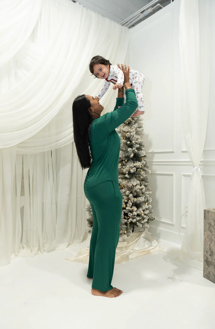 Evergreen Women's Long Sleeve Lounge Set | Promise Baby