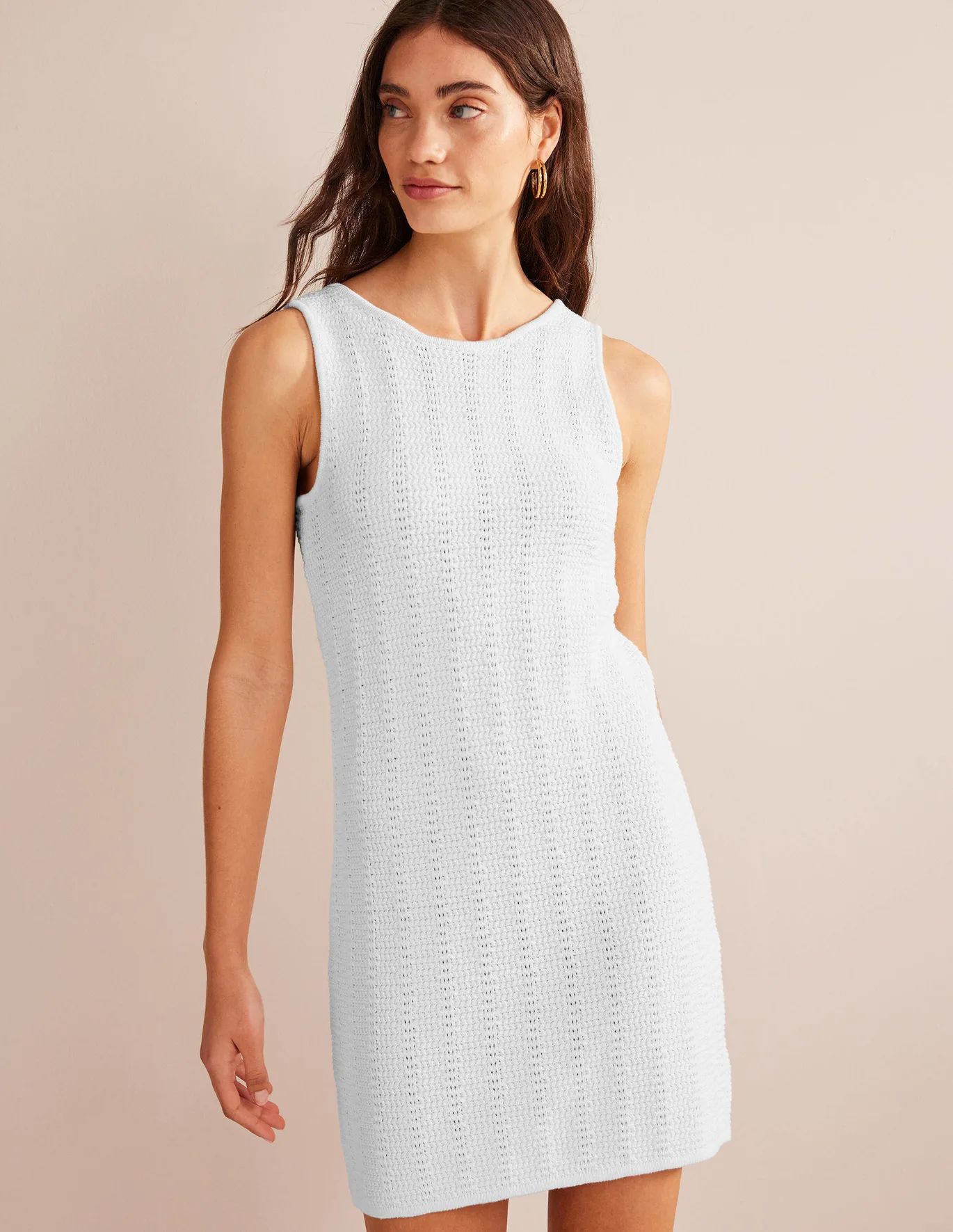 Crochet Mini Knit Dress | Boden (US)