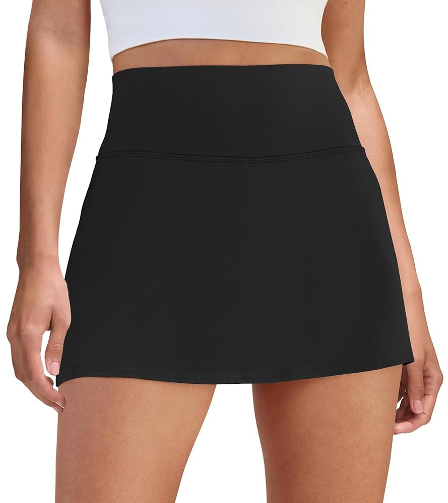 Womens Skort Tennis Skirt with Pocket Shorts Mini Golf Skirts High Waisted Athletic Skorts Summer... | Amazon (US)
