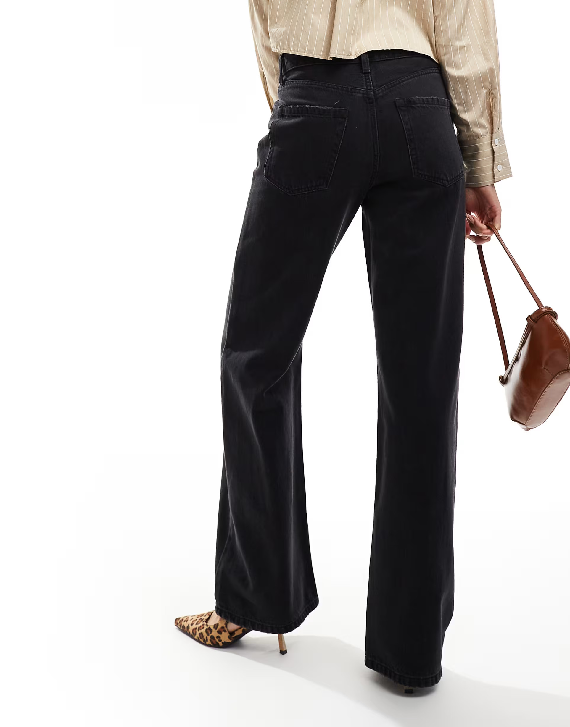 River Island straight leg jean in black | ASOS (Global)