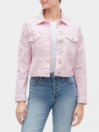 Crop Icon Denim Jacket | Gap Factory