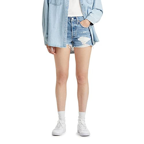 Levi's Women's 501 Original Shorts (Also Available in Plus), (New) Quiet Riot, 27 | Amazon (US)