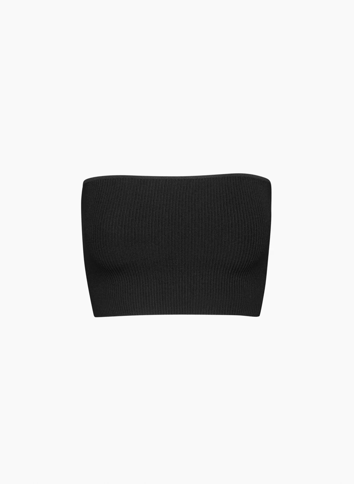 SCULPT KNIT CROPPED TUBE TOP | Aritzia
