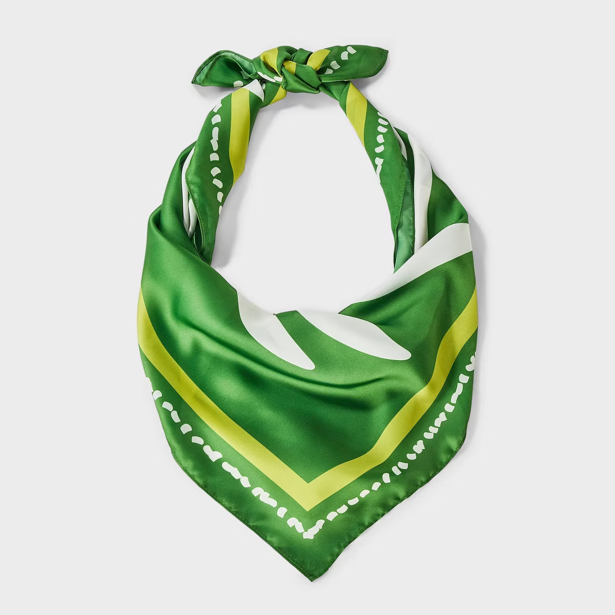 Women's Palm Tree Pattern Scarf - A New Day™ Green | Target