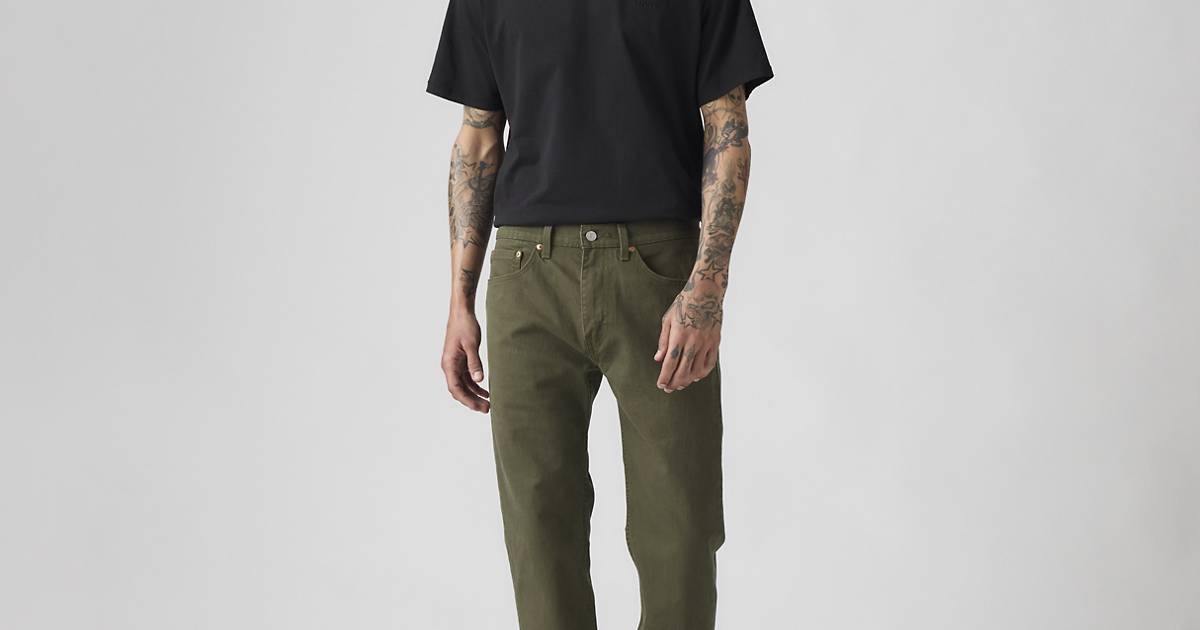 505™ Regular Men's Jeans - Green | Levi's® US | Levi's US