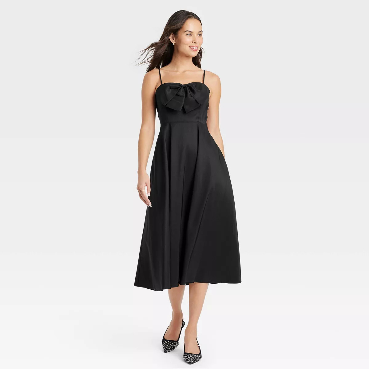 Women's Bow Midi Dress - A New Day™ | Target