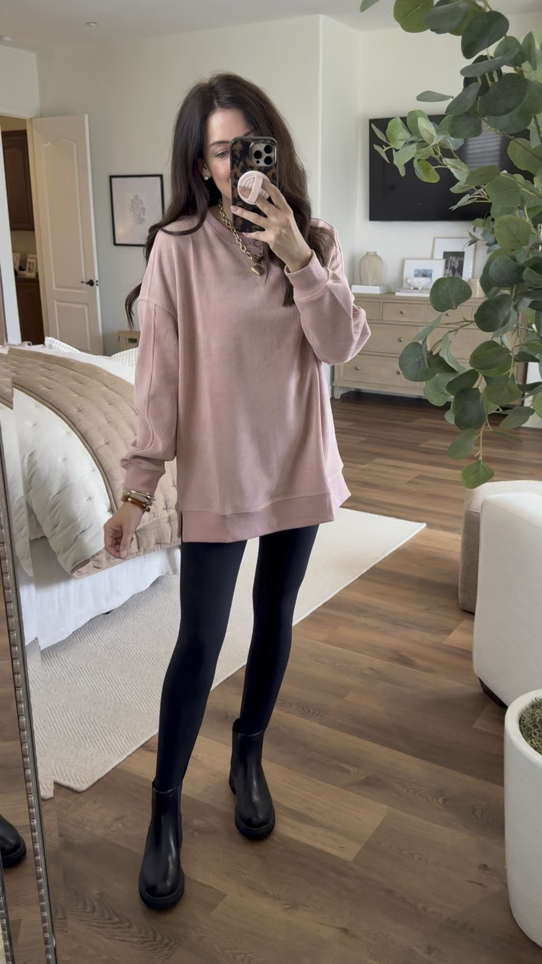 Amazon tunic pullover with the prettiest texture & cute fit😍 made for leggings! 
Wearing a medium 

#LTKFindsUnder50 #LTKSaleAlert #LTKSeasonal