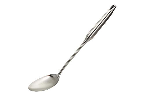 Millvado Stainless Steel Big Cooking Spoon, Kitchen Utensils and Gadgets, 15 Inch Large Spoon For for Cooking, Basting, Serving, Dishwasher Safe Metal Utensil, Durable, Solid Construction | Amazon (US)