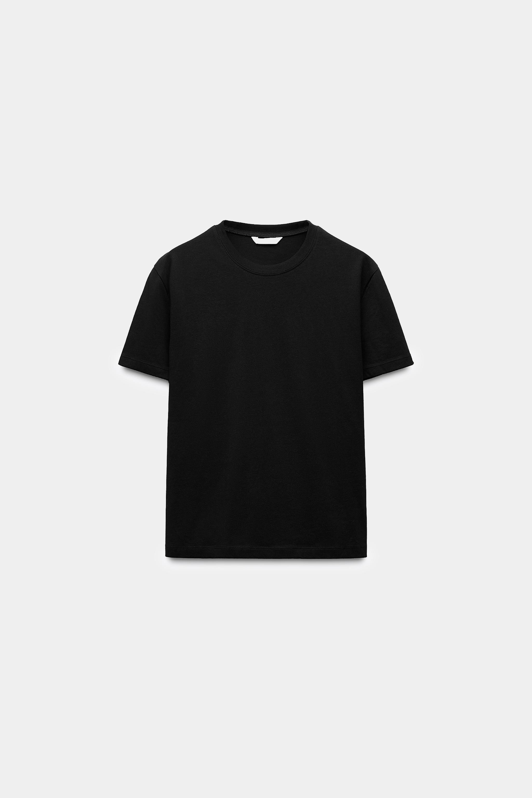 BASIC COTTON T-SHIRT | Zara US