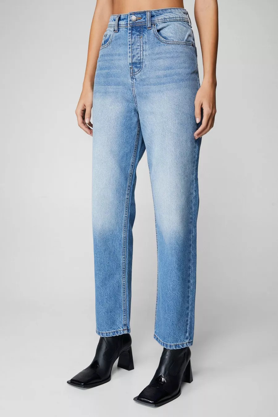 The Denim Straight Leg Jeans | Nasty Gal US