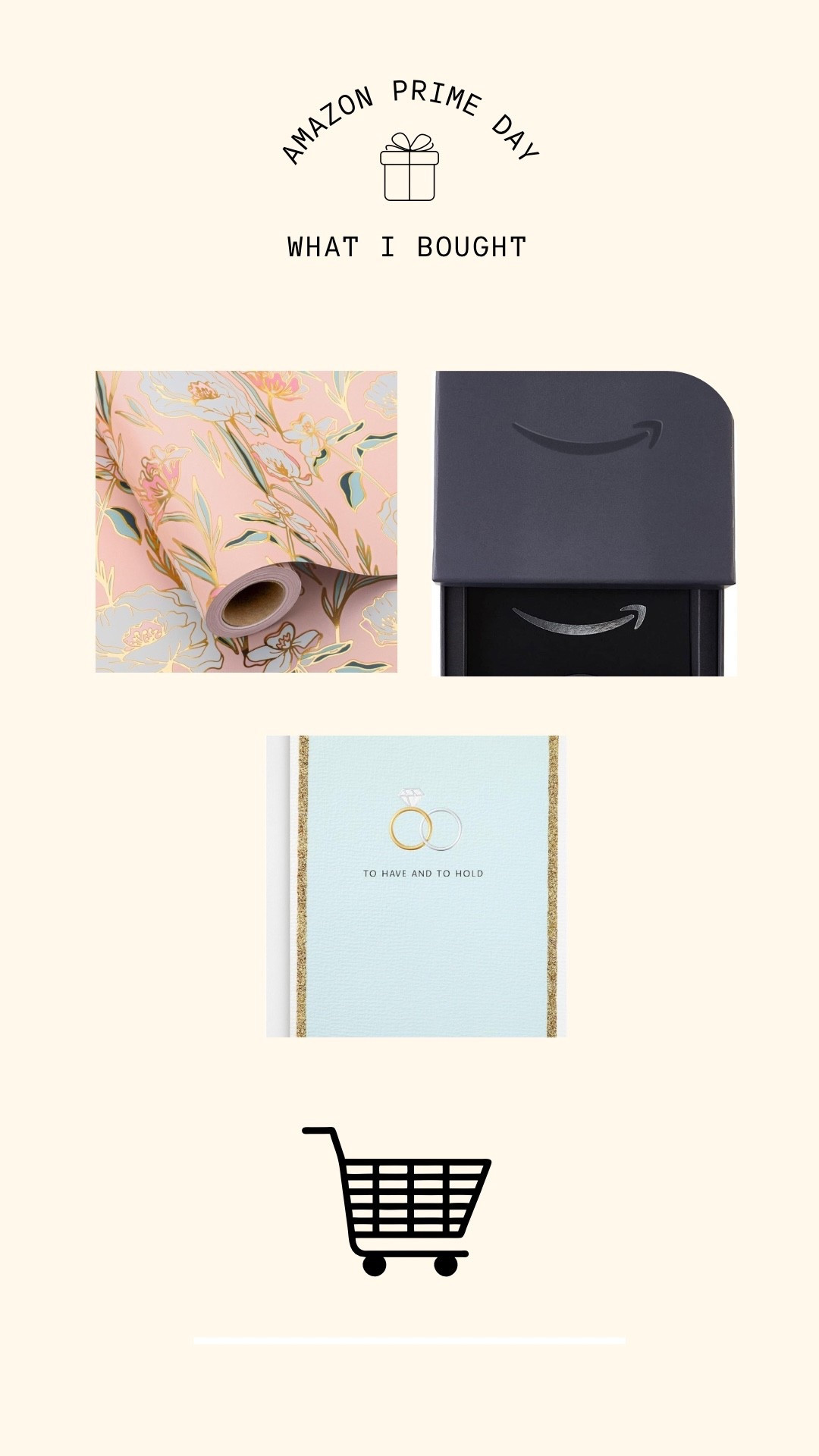 Everything I bought on Amazon Prime Day! Can you tell I’m getting ready to go to a wedding? Lol #amazon #sale #primeday #weddinggift #gift #wrapping #wrappingpaper #weddingcard #card

#LTKWedding #LTKParties #LTKSaleAlert