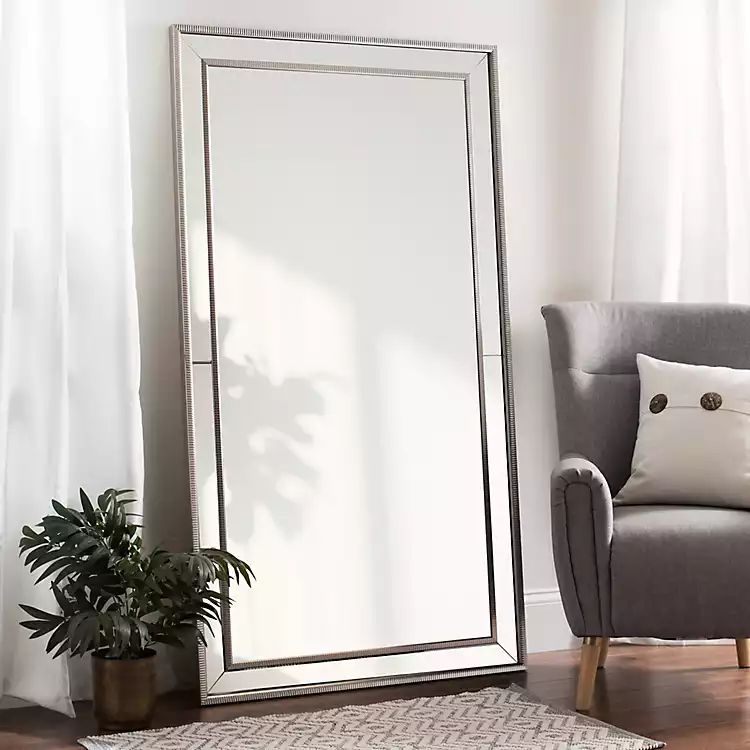 Large Silver Luxe Mirror, 37.2x67.2 in. | Kirkland's Home