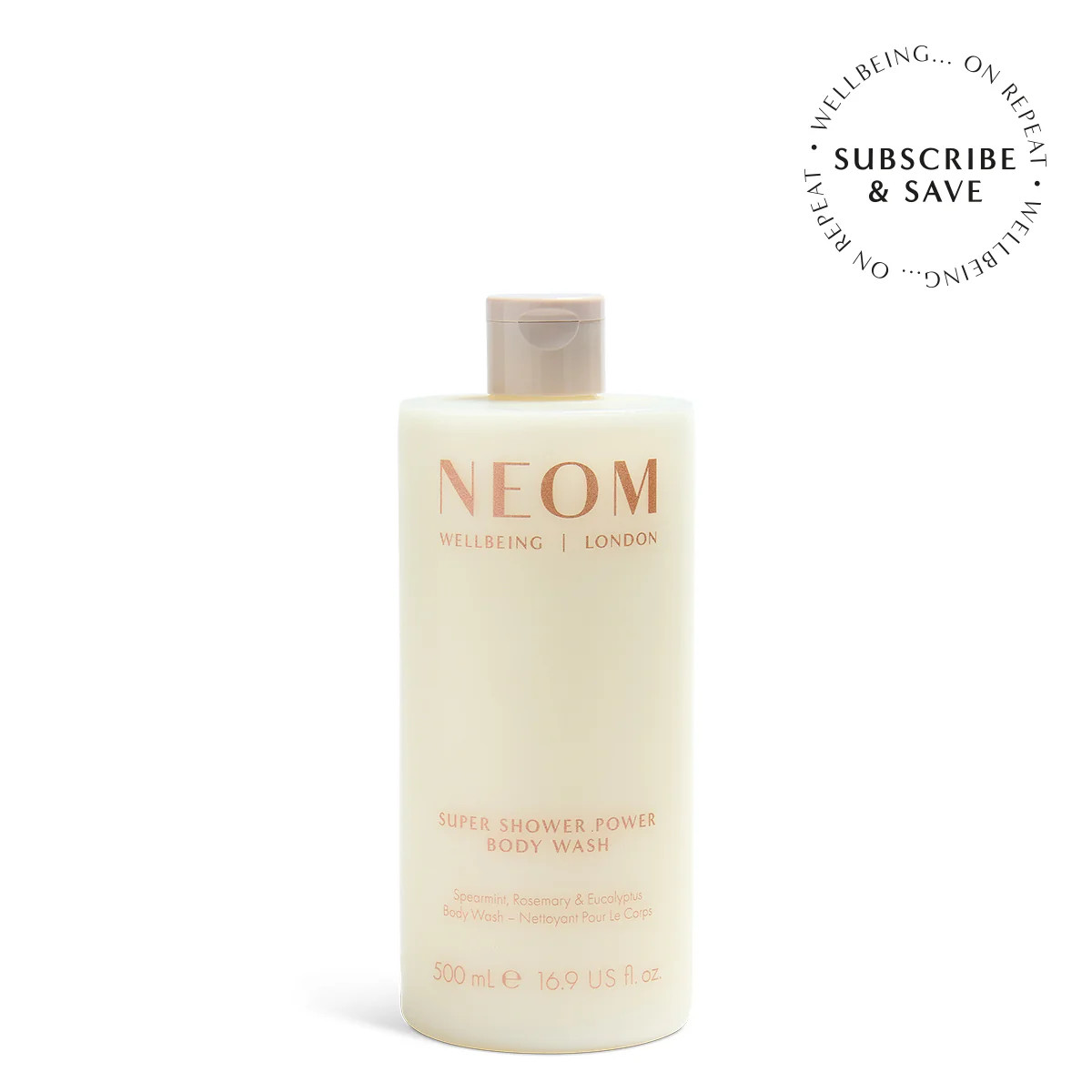 Super Shower Power Body Wash 500ml | NEOM Organics