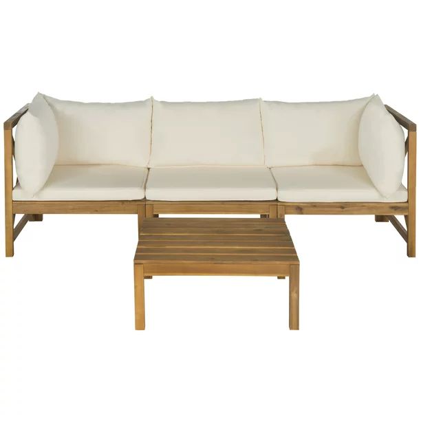 Safavieh Lynwood Outdoor Contemporary Modular Sectional with Cushion | Walmart (US)