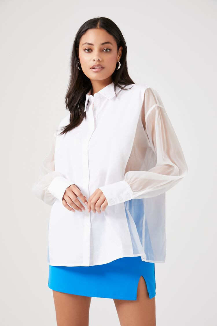 Sheer Mesh Shirt | Forever 21 | Forever 21 (US)