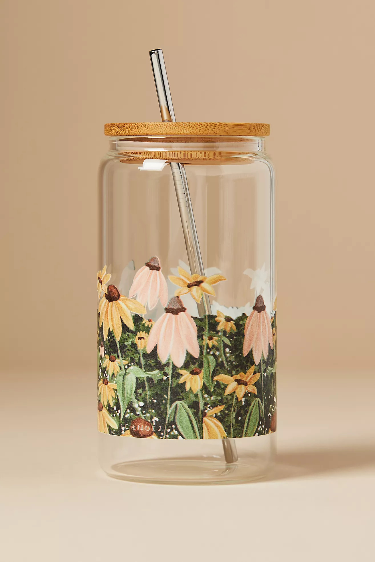 1canoe2 Glass Tumbler with Lid | Anthropologie (US)