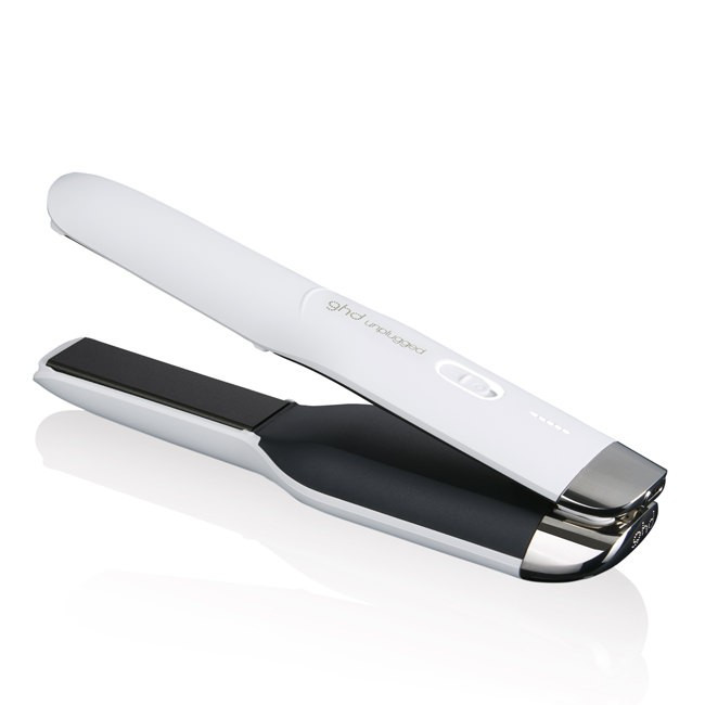 ghd unplugged cordless styler in matte white | ghd (US)