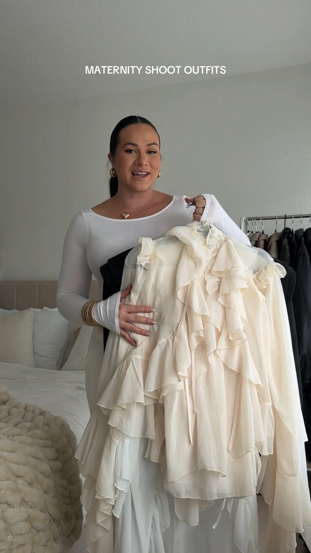 Sharing some of my favorite outfits that I wore for my maternity photoshoot 

#LTKBaby #LTKootd #LTKBump