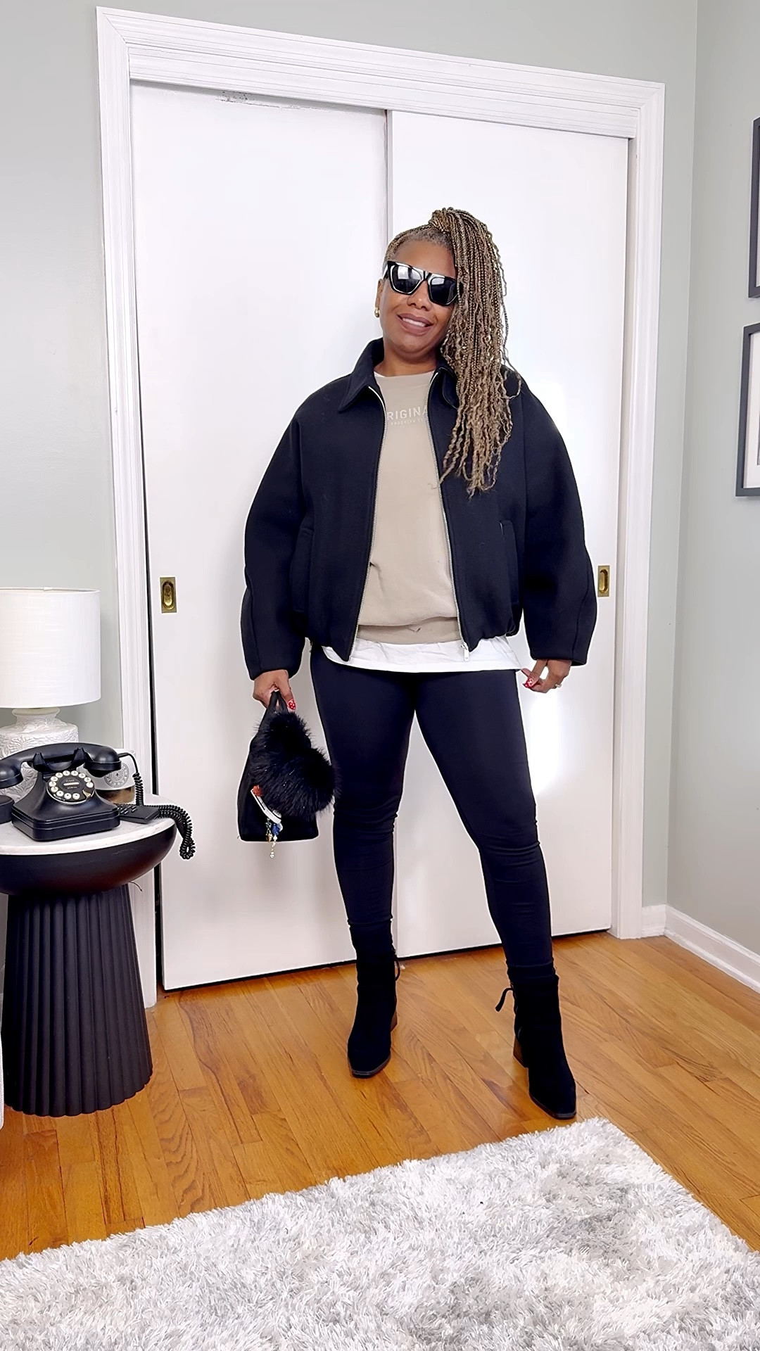 Minimal Winter Layers | Everyday Fits
Easy winter layers for cold-day errands: warm jacket, cozy sweatshirt, black leggings, and classic boots. A minimal midsize-friendly outfit for everyday wear. Shop exact + similar pieces below.

#LTKMidsize #LTKootd #LTKOver40