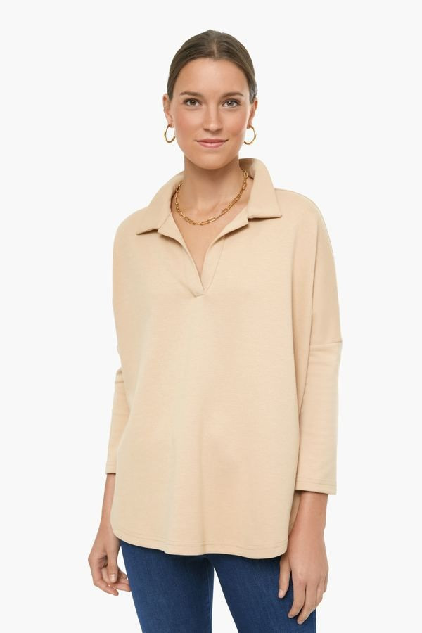 Jaguar Green Easy Polo Sweatshirt | Tuckernuck (US)