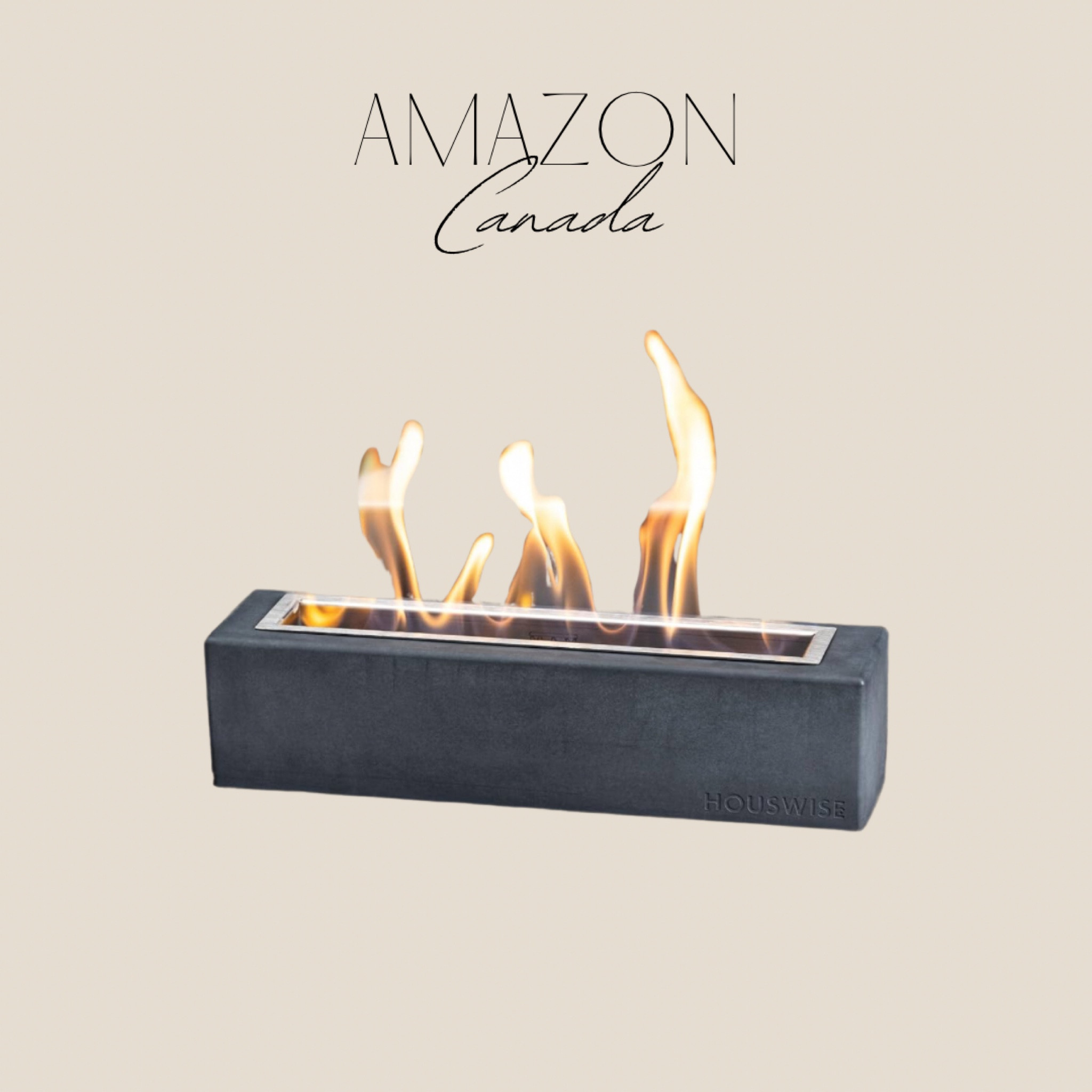 I love that this can be added to your existing patio table to have a fire without having to replace it with a fire table or investing a lot of money in one. 🇨🇦 

#LTKcanada #LTKhome