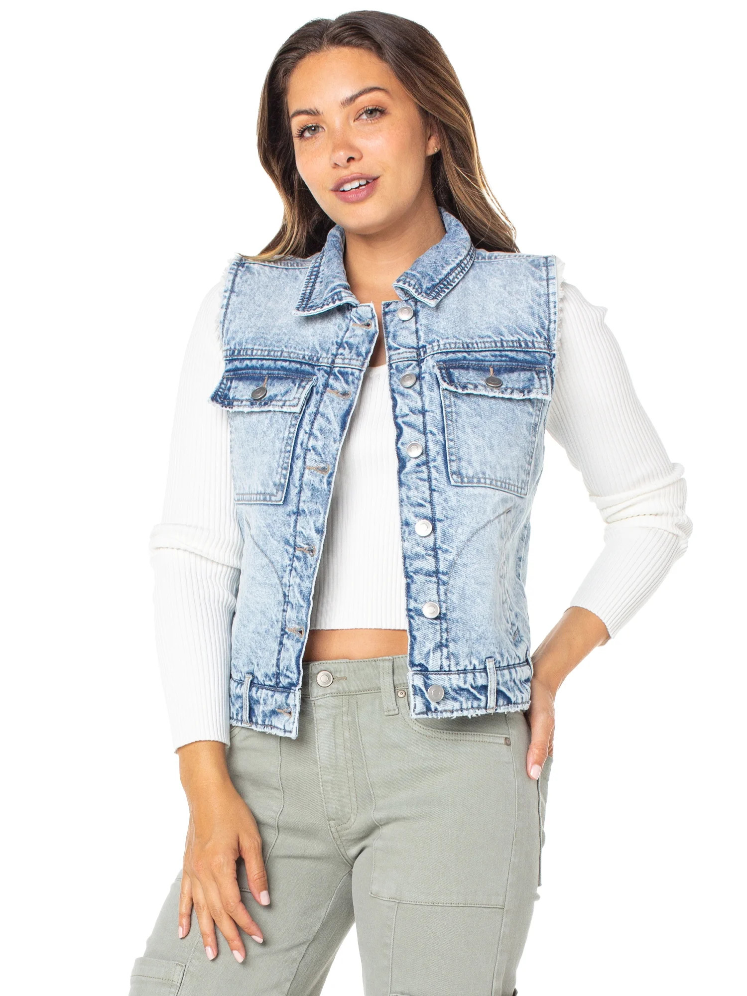Celebrity Pink Juniors Sherpa Vest - Walmart.com | Walmart (US)